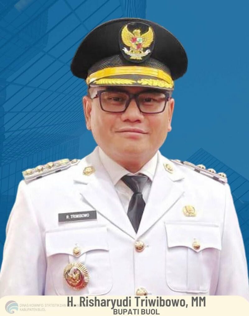bupat Buol Risharyudi Triwibowo